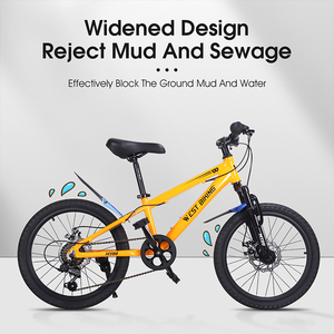 WEST BIKING Yüksek Dayanımlı Kalınlaştırılmış Genişletilmiş Çocuk Bisikleti Çamurlukları Su Geçirmez Kolay Kurulumlu Çocuk Bisikleti Çamurluk Seti - Product Image 5