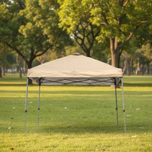 Square Aluminum Folding Gazebo Luxury 3x3 Pop-Up <b>Canopy</b> <b>Tent</b> Waterproof Single PVC Fabric Indoor Outdoor Trade Shows Events - Product Image 4