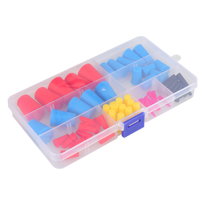 8 kích thước cao Temp Silicone cao su stoppers bảo vệ giảm dần cắm loại - Product Image 4
