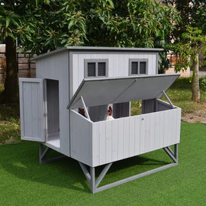 310014/310016 ahşap tavuk kümesi, tavuk evi büyük kanatlı kafes yuvalama kutusu ile fabrika doğrudan, açık tavuk kafesi - Product Image 1