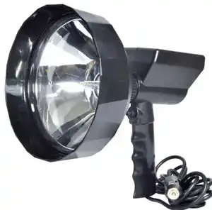 Lantsun Spotlight hunting camping search light equipment Portable Work Light 35W 12V/24V HID off Road Light