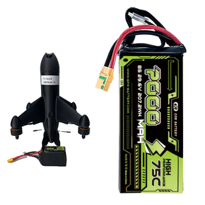 Interceptor <b>Battery</b> High-Speed Rocket <b>Battery</b> 350 km/h 380 km/h Racing <b>Drone</b> 1400-7000mAh LiCoO2 Anode CE Certified <b>Battery</b> - Product Image 1