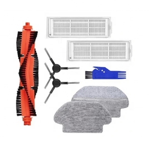 Kit d'accessoires pour aspirateur robot brosse latérale principale filtre Hepa sac à poussière chiffon de vadrouille pour pièces d'aspirateur robot <span class=keywords><strong>Xiaomi</strong></span> <span class=keywords><strong>Viomi</strong></span> S9 - Product Image 1