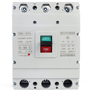 เทนเก้น อิเล็คทริค TGM1-800L 800A 3P เซอร์กิตเบรกเกอร์แบบหล่อขึ้นรูป ระบบตัดวงจรด้วยความร้อนและแม่เหล็ก แรงดันต่ำ - Product Image 1