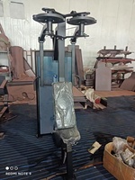Máquina de Gimnasio de Doble Función con Pesas Integradas: Polea Alta y Remo Bajo