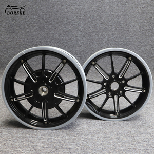 Cerchi per moto in lega di alluminio CNC nuove condizioni ruote anteriori e posteriori per <span class=keywords><strong>Vespa</strong></span> GTS300 - Product Image 6