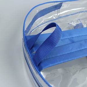 Toptan özel açık su geçirmez şeffaf PVC geri paketi çok cep şeffaf okul sırt çantası çanta - Product Image 5