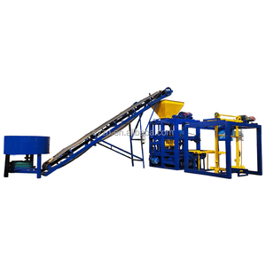 Machine à fabriquer des blocs creux en béton semi-automatique manuelle QTJ4-24, machine à fabriquer des briques en ciment CHB, équipement de construction de petite taille - Product Image 2