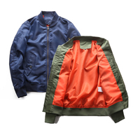 Veste Tactique d'Extérieur pour Hommes, Bomber Style Safari Collégien, Veste Aviateur de Pilote pour Printemps et Automne