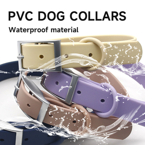 Luxuriöses Verstellbares PVC Wasserdichtes Taktisches Hundetrainingshalsband mit Anpassbarem Logo Personalisiertes Silikon-Hundehalsband - Product Image 5