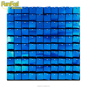 Accessoires de ballons soniques, 12 couleurs, décoration murale de fête, couleurs, choix du mur scintillant - Product Image 3