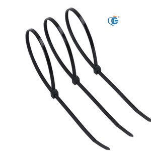 Attaches-câbles en nylon personnalisables en usine, longueur 370 mm 380 mm, attaches autobloquantes, attaches zippées en blanc et noir, presse-étoupe - Product Image 6