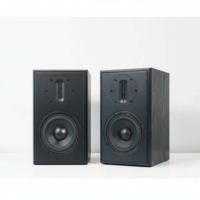 Passive Wooden Enclosure 100W 5.25" Woofer 2 Way Computer Stereo Studio Audiophile Hifi Home Theater System Bookshelf Speaker
