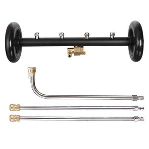 Lingzhen 16 pouces laveuse de voiture portable <1000W balai à eau laveuse électrique lavage de nettoyant de train d'atterrissage en acier inoxydable - Product Image 1