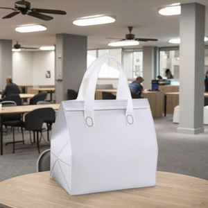 Disposable Wholesale Non-Woven Lunch Food Delivery <b>Cooler</b> BagThermal Insulated Bag Custom Logo for Food Takeout - Product Image 1