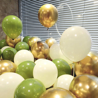 Ballons Confettis Métalliques en Latex Épais Anti-Explosion avec Paillettes Métalliques pour Décoration de Fête, Anniversaire, Mariage, Fournitures de Fêtes en Gros