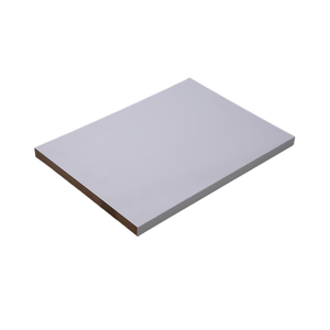 Linyi Zhenshijie mate 4X8 <span class=keywords><strong>18mm</strong></span> PET laminado MDF hoja de madera/madera contrachapada/aglomerado/<span class=keywords><strong>OSB</strong></span> para puertas de armarios - Product Image 6