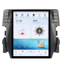 RoadNavi Tesla style Android 11 autoradio pour Honda Civic 2016-2020 lecteur multimédia de voiture sans fil Carplay 4G