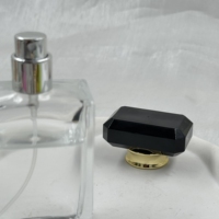 Couvercle de couvercle de flacon de parfum réutilisable avec logo personnalisé Bouchon de bouteille de parfum en métal Zamac universel créatif de luxe