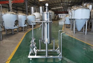 15 bbl 1800L 18HL Revestimiento de cobre Equipo de calentamiento de vapor de 2 recipientes necesario para la elaboración de cerveza de grano - Product Image 6