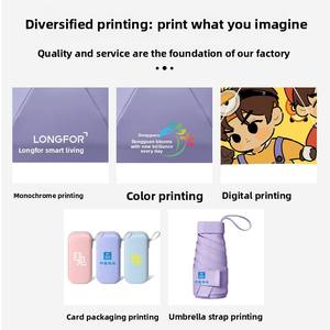 Parapluie promotionnel extra large en acier inoxydable épais avec <span class=keywords><strong>logo</strong></span> personnalisé, double usage, haut de gamme, pliable, automatique et robuste - Product Image 4