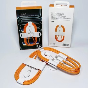 สายชาร์จเร็ว Type-C to Type-C 60W PD ความยาว 1 เมตร สายถักไนลอน ชาร์จเร็ว USB-C to USB-C สำหรับ iPhone 15/16/17 - Product Image 6