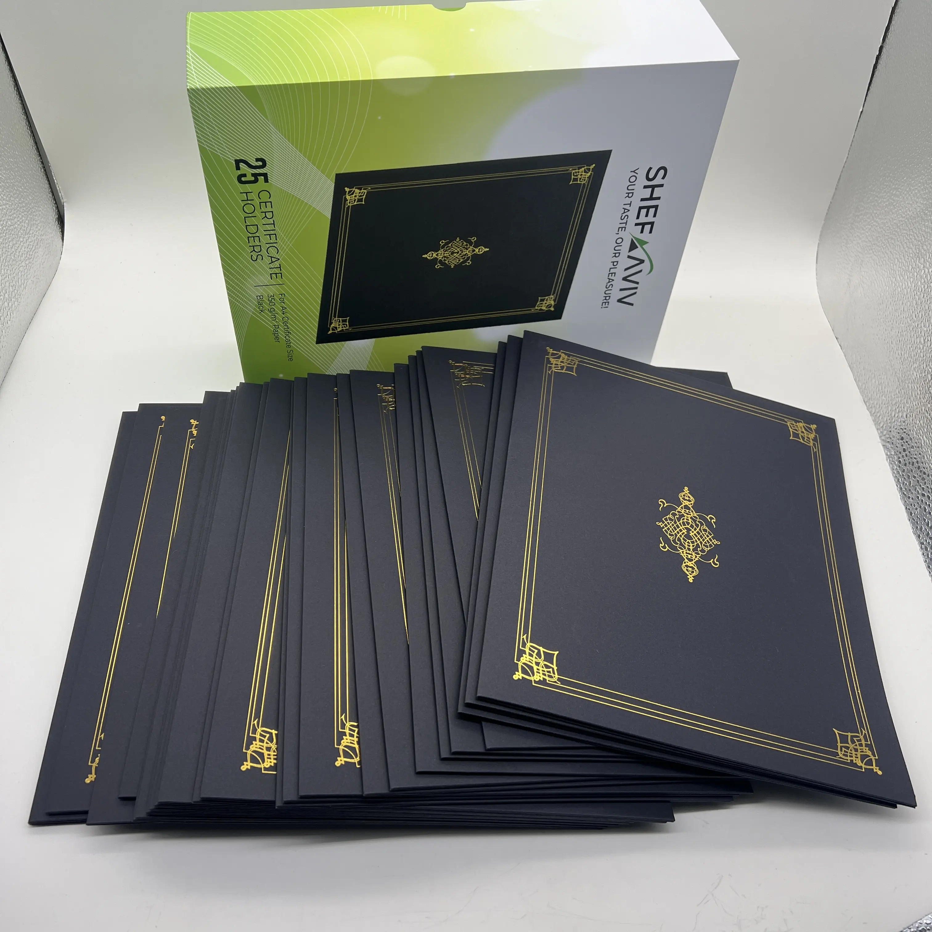 Customization Diploma Folder Paper Award Certificate Certificate Holders Diploma Covers