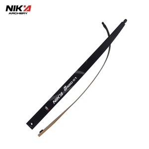 Nika Tir à l'arc Membres Personnalisé <span class=keywords><strong>Bambou</strong></span> Fibre <span class=keywords><strong>de</strong></span> Verre X1 Blanc <span class=keywords><strong>Noir</strong></span> ILF Membres Classiques - Product Image 3