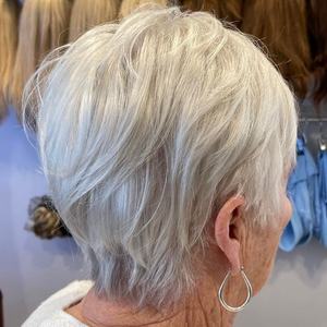 Kül sarı saç adet yüksek kalite avrupa İnsan saç <span class=keywords><strong>toppers</strong></span> inceltme saç - Product Image 4