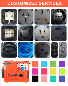 เครื่องกำเนิดไฟฟ้าแบบเงียบ 10kva 5Kw 6000 วัตต์ พร้อมล้อ 195 F สตาร์ท ความถี่ 50Hz - Product Image 6