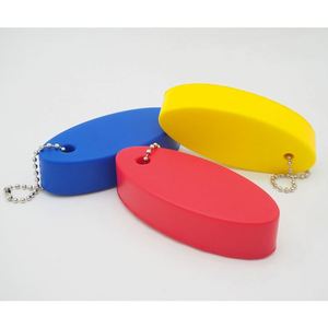 Porte-clés flottant en mousse personnalisé, ovale - Parfait pour la navigation de plaisance, la pêche, la voile et les sports de plein air - Product Image 4