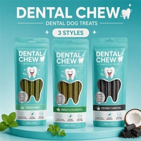 Bolsa de Mylar Personalizada para Premios Dentales para Perros, con Ventana Transparente, Cierre Resellable, Tipo Stand-Up, Aprobada por VOHC, para Empaque de Alimentos y Aliento Fresco