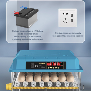 Incubadora de Huevos con Capacidad para 192 Huevos, Control de Temperatura y Humedad, Indicador de Días de Incubación, Volteo Automático de Huevos - Product Image 4