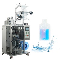 Machine de remplissage et d'emballage automatique de liquides la plus populaire pour les sacs de formes irrégulières, haute productivité et précision