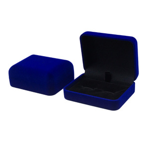 Wholesale Stocks <strong>Cheap</strong> Black Velvet Plastic Cufflink <strong>Box</strong> - Product Image 5