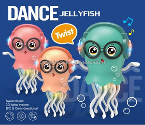 Divertido Juguete Eléctrico de Plástico con Forma de Medusa Bailarina, Calamar Bailarín, Animales Marinos, Pulpo - Product Image 6
