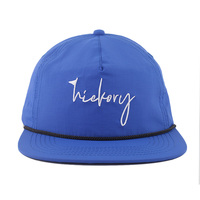Gorra Snapback de nailon sin estructura de 5 paneles personalizada