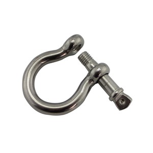 Grillete de Acero Inoxidable 304 en Forma de U, Anillo en D para Barcos, Herraje de Amarre - Product Image 1