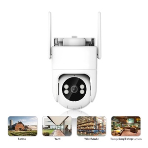 4G 2K PTZ Color Night Vision Solar <b>Camera</b> PIR <b>Motion</b> Detection Alarm Push Outdoor Wireless Security <b>Camera</b> - Product Image 4