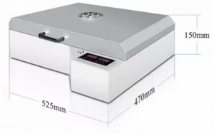 Venta Directa de Fábrica, Máquina de Prensa de Calor Semiautomática Mecánica Rosa A3 A3+ de Alta Calidad, Máquina de Horno DTF con Logotipo Personalizado - Product Image 2
