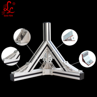 Chine usine 4040 profilé en aluminium extrudé T fente cadre extrusion aluminium 6063