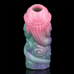 Lurking Crown Hollow Penis Vaina Fantasy Monster Cock Sleeve Diseño <span class=keywords><strong>de</strong></span> agrandar para el juego sexual masculino - Product Image 4