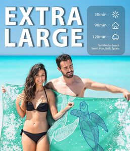 <span class=keywords><strong>Serviette</strong></span> de plage légère en <span class=keywords><strong>microfibre</strong></span> <span class=keywords><strong>100x200</strong></span> cm - Product Image 5