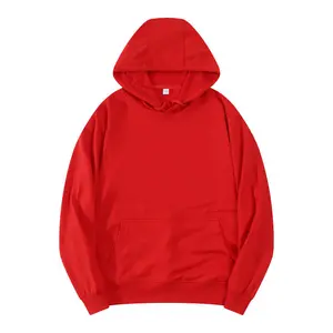 Streetwear vierge surdimensionné avec logo personnalisé unisexe pulls à capuche grande taille pour hommes