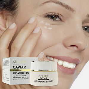 Crema de <span class=keywords><strong>Ojos</strong></span> Instantánea con Ácido Hialurónico, Vegana, con Vitamina E, Hidratante, Antioxidante, con Caviar y Ceramida, Repara la Piel, Combate las Arrugas, las <span class=keywords><strong>Bolsas</strong></span> y las Ojeras - Product Image 1