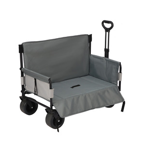 Sedile Pieghevole Multifunzionale di Alta Qualità con Ruote Girevoli per Tutti i Terreni, OEM in Metallo per Spiaggia, Giardino e Campeggio - Product Image 1