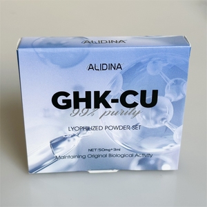 Suero de Péptidos de Cobre de Marca Privada, Péptido de Cobre Azul GHK-cu, Suero Facial Líquido en Ampolla, Mascarilla - Product Image 5