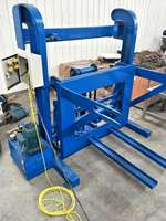 Basculeur hydraulique pour camion poubelle, capacité de charge 300 kg, élévateur de conteneur à contrôle manuel
