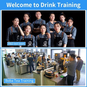 One Stop Solution All Set Boba Tea Shop Packaging Ingredients Machinery Milk Tea Bar Equipment Bubble Tea Counter <b>Machine</b> - Product Image 6