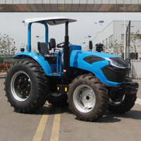 Tracteur agricole certifié EPA LEVIK, châssis renforcé, forte traction, utilisation sur terrain accidenté, tracteur agricole